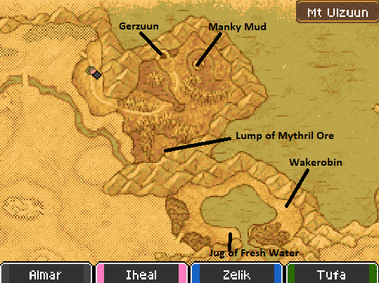Mt Ulzuun Map Locations